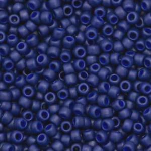 11-2607F, Semi-Glazed Navy Blue (28 gr.) Toho