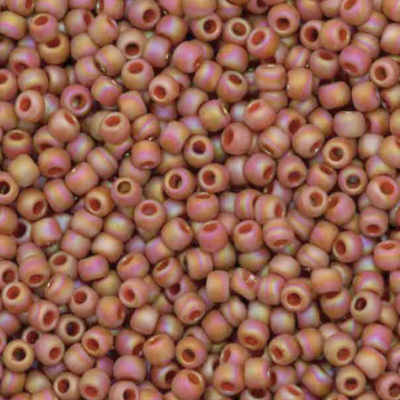 11-2641F, Semi-Glazed Orange AB (28 gr.) Toho