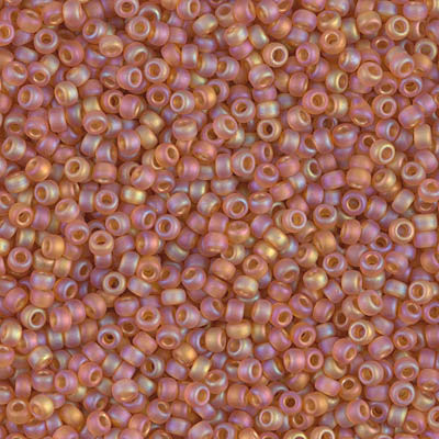 11-0133FR, Matte Transparent Topaz AB (28 gr.) Miyuki