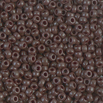 8-0409, Opaque Chocolate Brown (28 gr.) Miyuki  (Matches DB-0734)