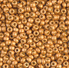 8-4203F, Duracoat Galvanized Matte Deep Gold (28 gr.) Miyuki 