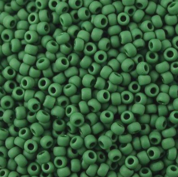8-0047HF, Matte Forest Green (28 gr.) Toho