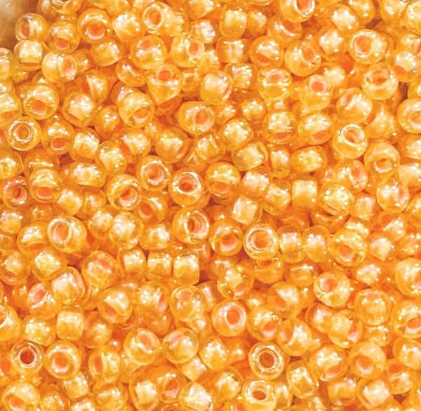 8-1827, Orange-Lined Jonquil (28 gr.) Toho (Discontinued)