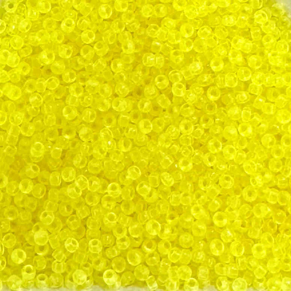 15-0136, Transparent Yellow (14 gr.) Miyuki (Matches DB-0710)