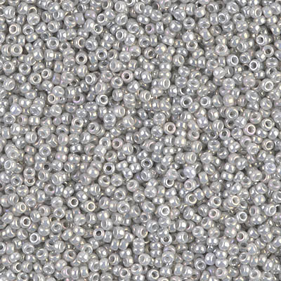 15-1866, Opaque Gray Luster (14 gr.) Miyuki (Matches DB-0252)