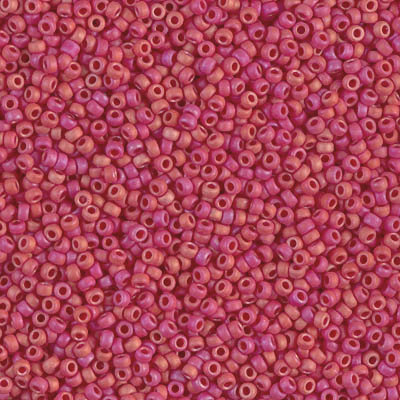 15-2076, Matte Opaque Red Luster (14 gr.) Miyuki (Matches DB-0362
