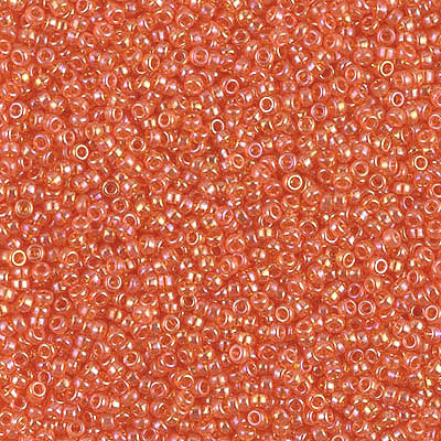 15-0297, Transparent Tangerine AB (14 gr.) Miyuki 
