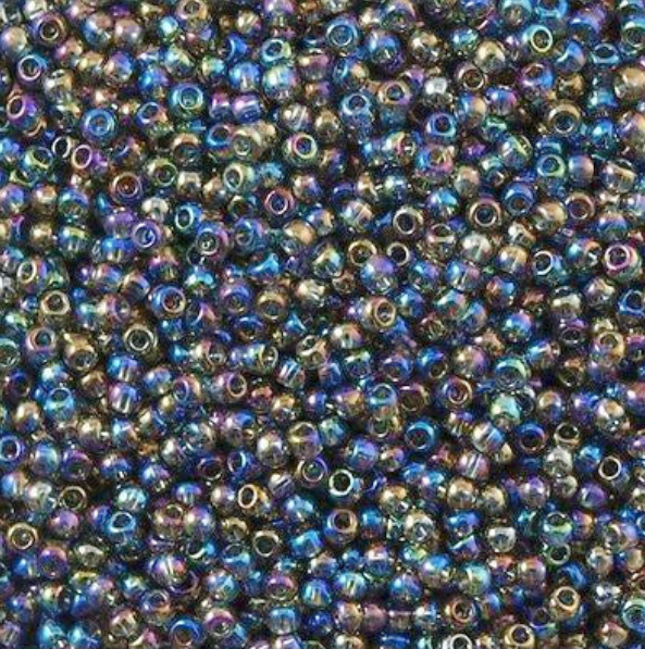 15-0176B, Transparent Gray AB (14 gr.) Toho 