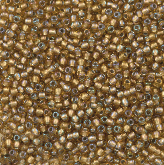 15-0278, Gold-Lined Topaz (14 gr.) Toho