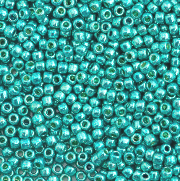 15-PF0569, PermaFinish Galvanized Teal (14 gr.) Toho (Formerly P492)