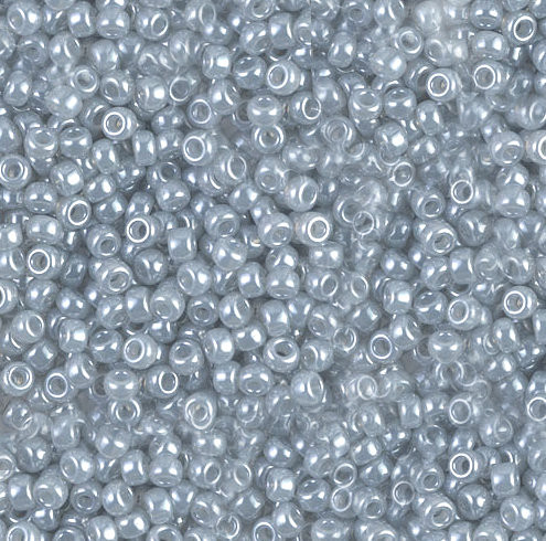 15-0526, Silver Gray Ceylon (14 gr.) Miyuki (Discontinued)