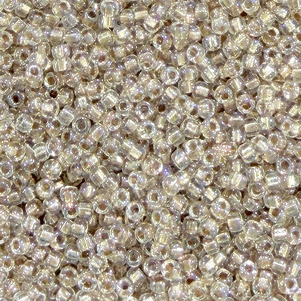 11-1521, Sparkling Beige-Lined Crystal (28 gr.) Miyuki (Discontinued)
