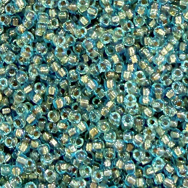 11-0729, Bronze-Lined Teal (28 gr.) Matsuno (Discontinued)