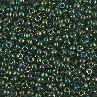 8-0453, Metallic Dark Green Iris (28 gr.) Miyuki