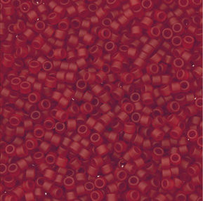 TOHO Aiko 11-5CF, Transparent Frosted Ruby (5 grams)