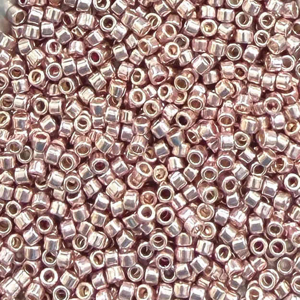 TOHO Aiko 11-PF552, PermaFinish Galvanized Blush (5 grams)