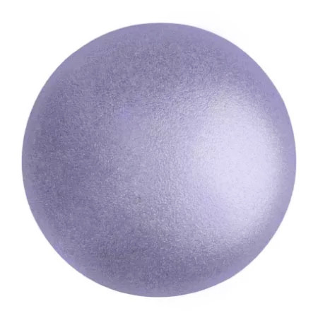 14mm Cabochon par Puca, Matte Metallic Purple (Qty: 1) Overstock