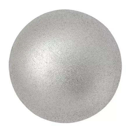 14mm Cabochon par Puca, Aluminum Silver (Qty: 1) Overstock