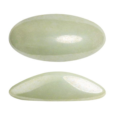 Athos par Puca, Opaque Light Green Ceramic, 20 x 10 x 6mm (Qty: 1) Overstock