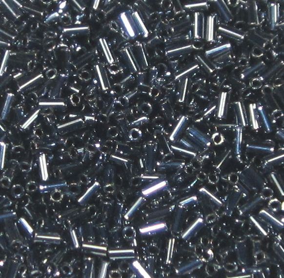 BGL1-0451, Hematite (3mm) (10 gr.) Miyuki Overstock