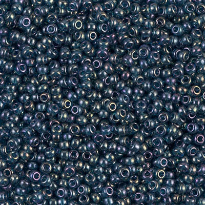 11-0305, Montana Blue Purple Gold Luster (28 gr.) Miyuki Overstock