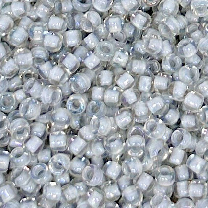 8-0261, Gray-Lined AB (28 gr.) Toho Overstock