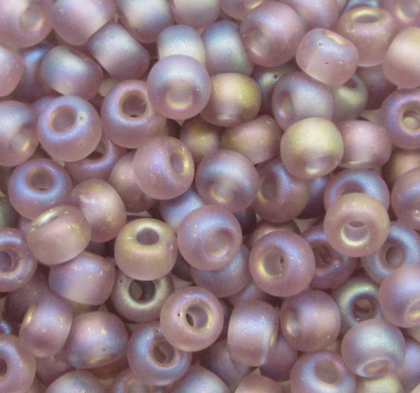 6-0142FR, Matte Light Amethyst AB (28 gr.) Miyuki Overstock