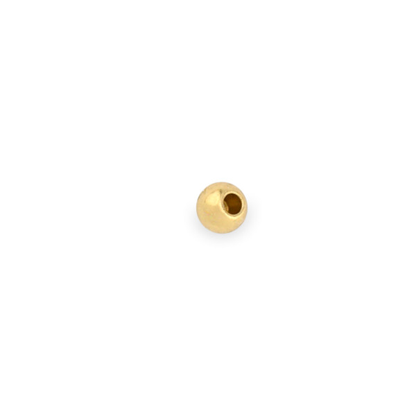 Memory Wire Ball End Caps, 5mm, Gold Plated (Qty: 8) Overstock