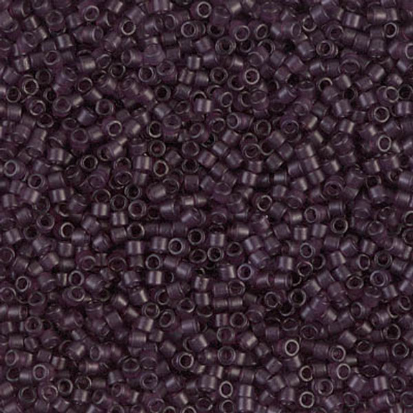 Size 11, DB-0784, Dyed Matte Transparent Purple (10 gr.)