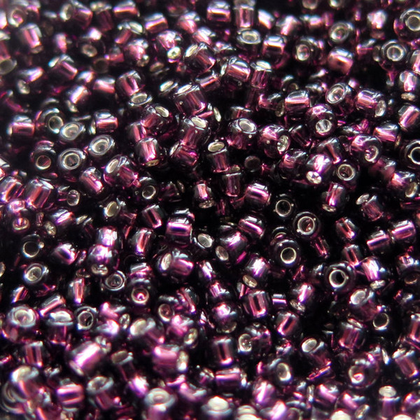 11-0013, Silver-Lined Dark Amethyst (28 gr.) Matsuno