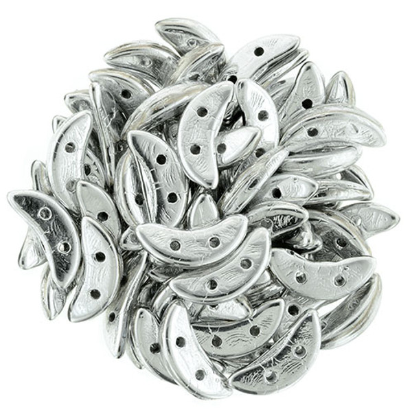 Crescent Beads, Silver (10 gr.)