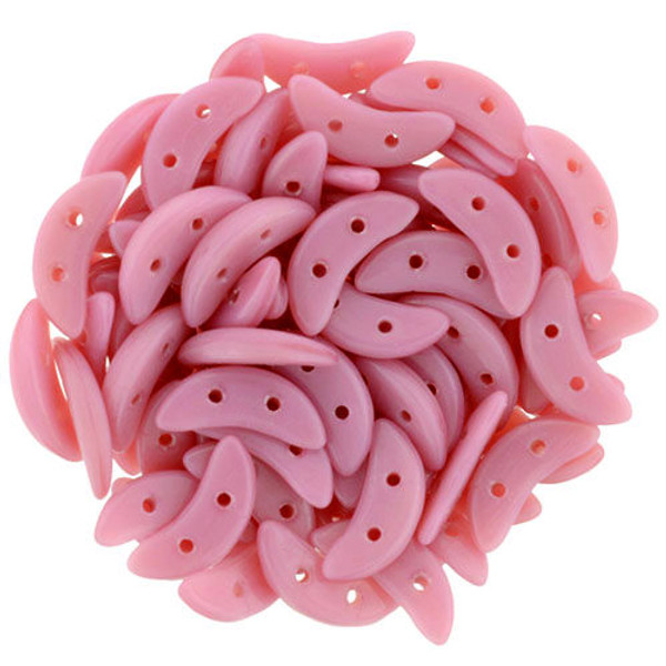 Crescent Beads, Coral Pink (10 gr.)