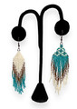 Here are just two of the ways you can make the earrings!