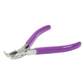 Beadsmith Bent Chain Nose Pliers, Purple Handle, 4.5"/115mm (Qty: 1)