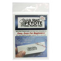 Quick Start Peyote Cards for Size 11 Cylinder and Seed Beads (3 cards per package)