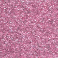 Size 11, DBC-0902, Sparkling Rose-Lined Crystal (Hex) (10 gr.)