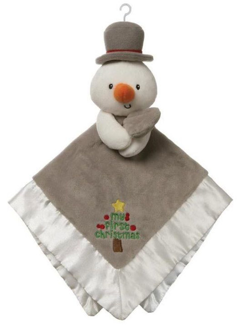Christmas Snowman Lovey Personalized