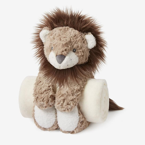 Bedtime Lion and Blanket Personalized 