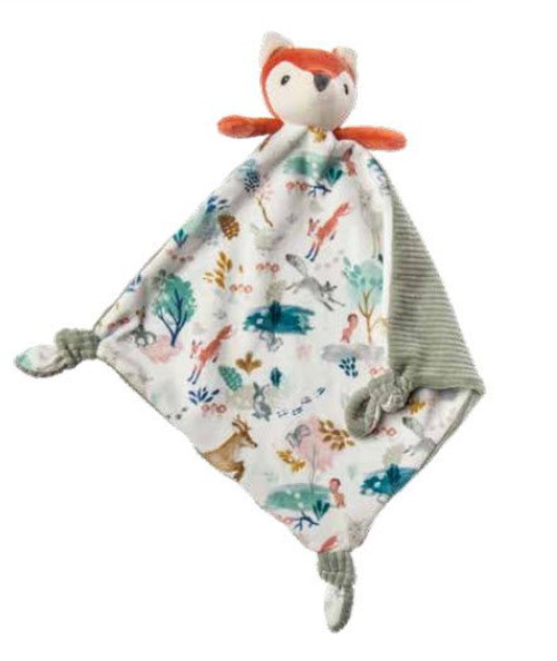 Little Knotty Fox Blanket Personalized