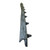Rear of Wind Wing Vertical Division Bar Door Rubber Weatherseal  Fits  46-64 Truck, Station Wagon