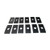 1/4" Body Mount Pad Kit Fits 41-71 MB, GPW, CJ-2A, 3A, 3B, 5, M38, M38A1