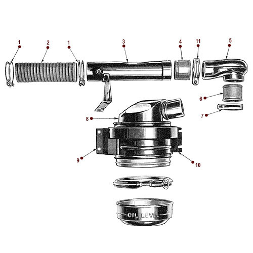 Air Cleaner - 50-52 M38