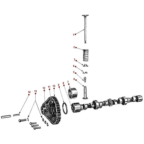 4-134 Engine, Chain Driven