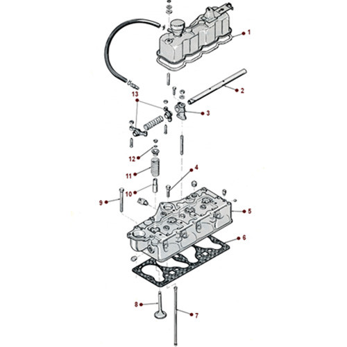 Engine Diagrams - Willys M38A1
