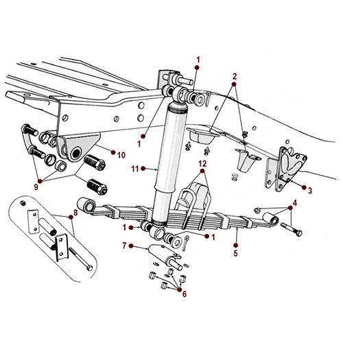 Front Spring - 46-64 Truck