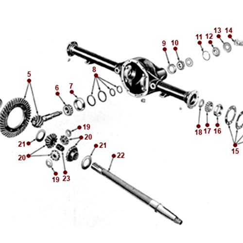 Dana 53 Rear Axle
