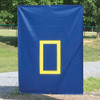 Baseball Cage Saver - 30 oz. Navy with Yellow Zone