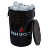 BSN SPORTS&trade; Bucket with 60 Lacrosse Balls