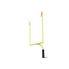 H.S. Football Goalposts with 30' Upright - Yellow