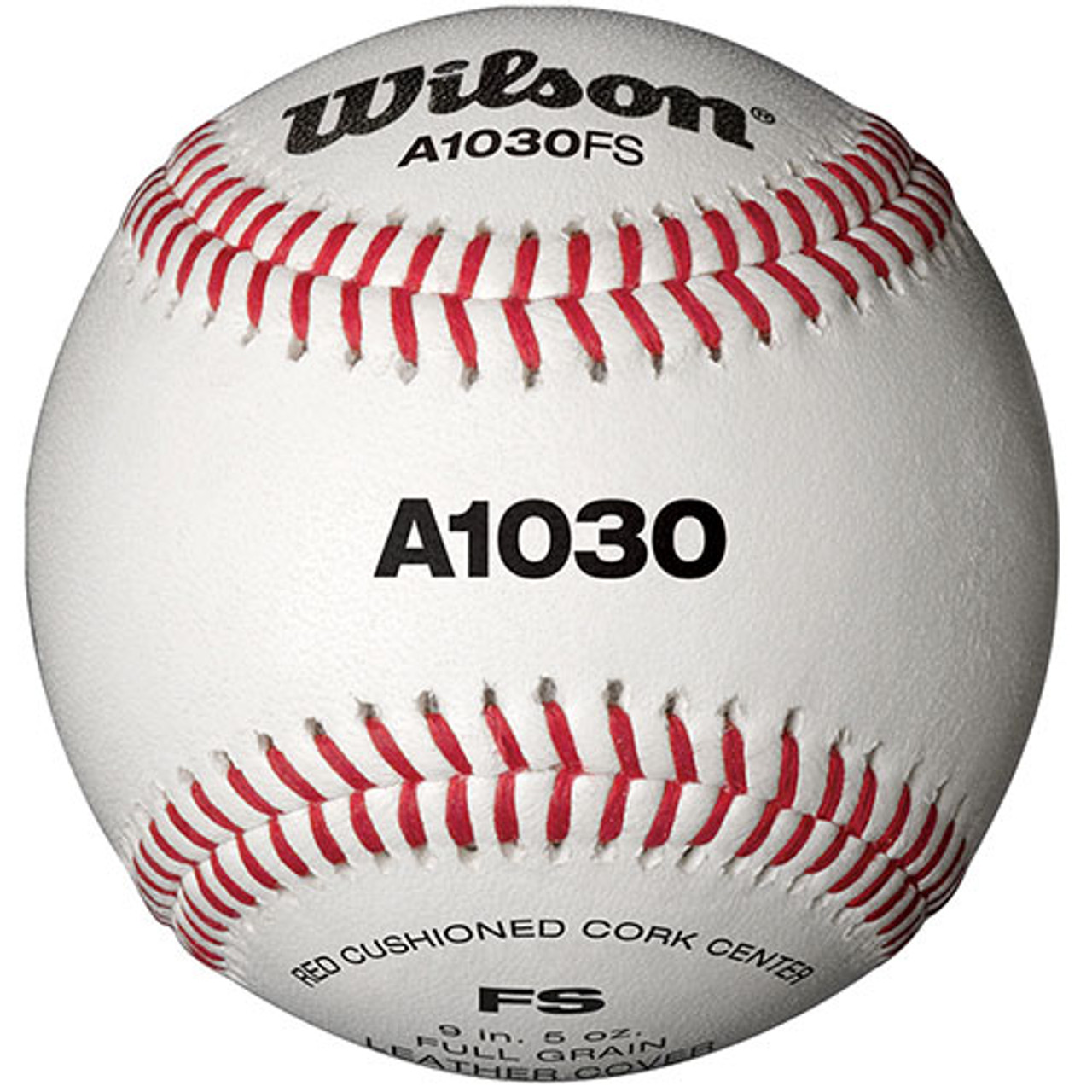 Wilson Practice Baseball - Flat Seam